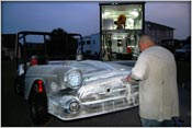 Bodywork On The One Off Buick Front End Early In The Year