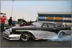 Buick Pro Mod Burnout Against Steve King Maple Grove Eliminations