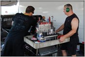 Chris Russo Warming Up The Buick Pro Mod In The Pits