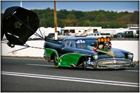 Scott Filkins Crashes Right after The Buick Makes This Pass In Qualifying