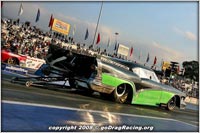 Team CCI Motorsports Blown 57 Buick, Full Swing In Eliminations