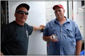 Frank Patille and Jim Jones In The Pits Atco Raceway