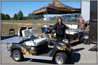 UPS what can brown do for you booth at VMP NHRA